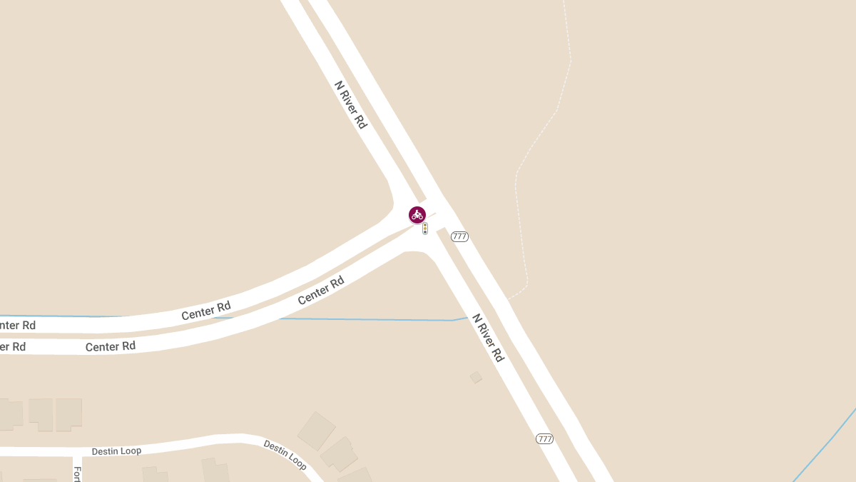 Motorcycle Collision at River Rd and Center Rd