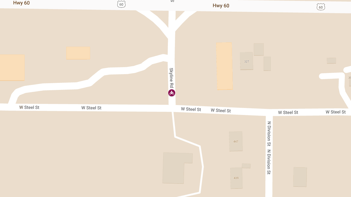 Motorcycle Crash at Skyline Rd, 3 Miles North of Seymour