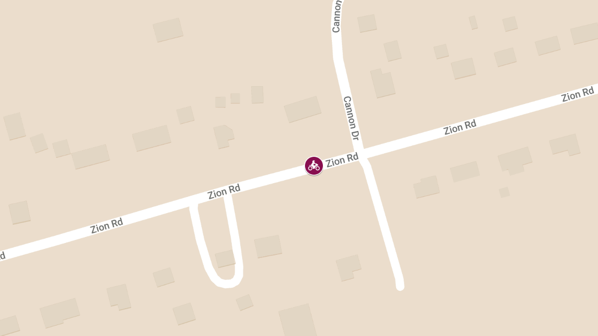 Motorcycle Crash on N Zion Rd Causes Injuries