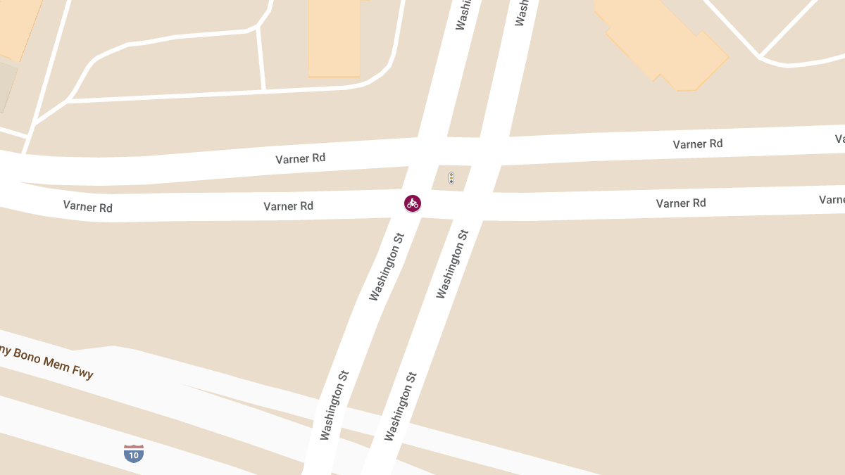 Motorcycle Down in Collision at Washington St & Varner Rd