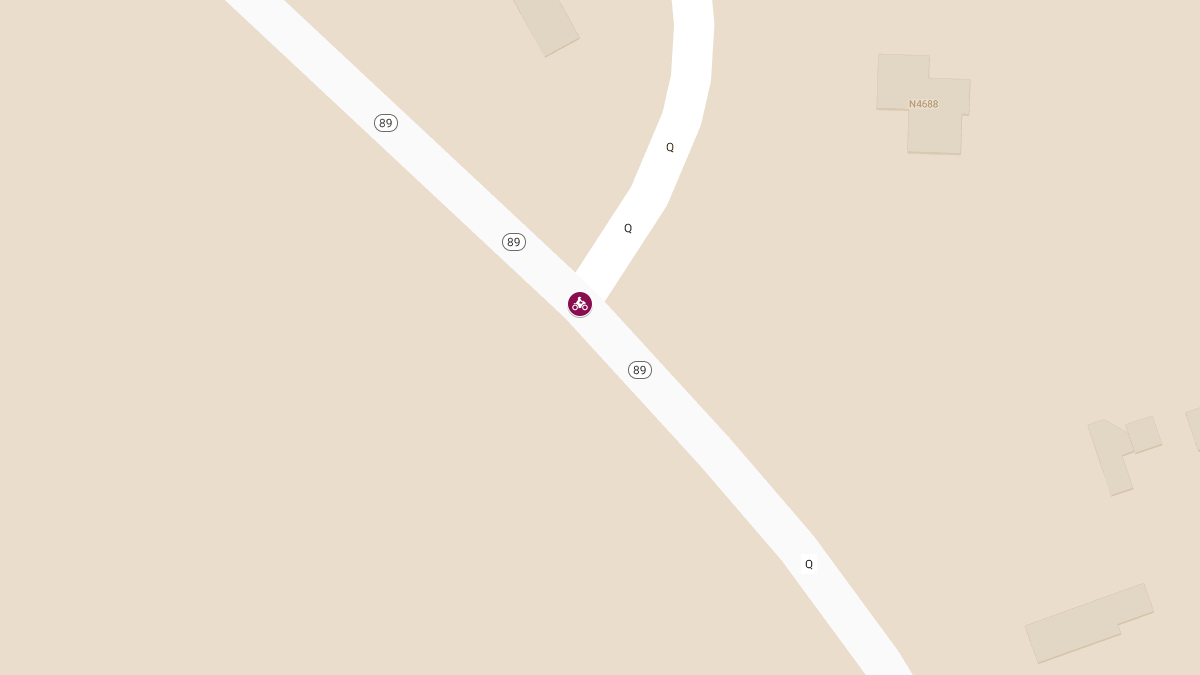 Motorcyclist Dies After Crash on State Hwy 89 and County Hwy Q