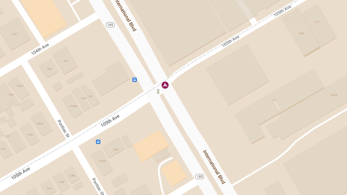 Motorcyclist Injured in Crash at International Blvd & 105th Ave