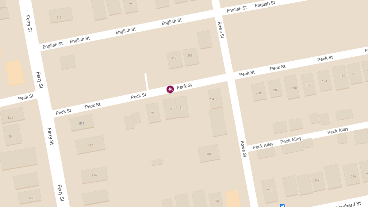 Motorcyclist Injured in Crash on Peck St