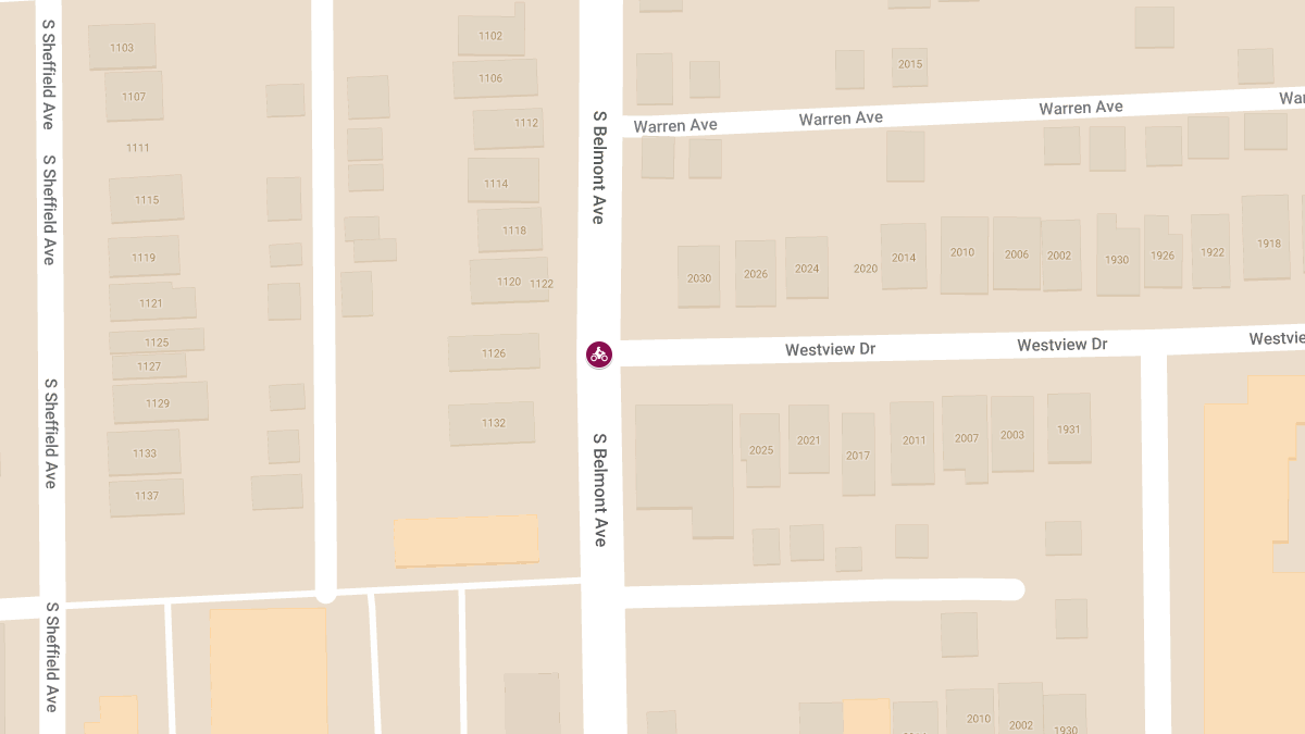 Motorcyclist Injured in Hit-and-Run Incident at S Belmont Ave & Westview Dr
