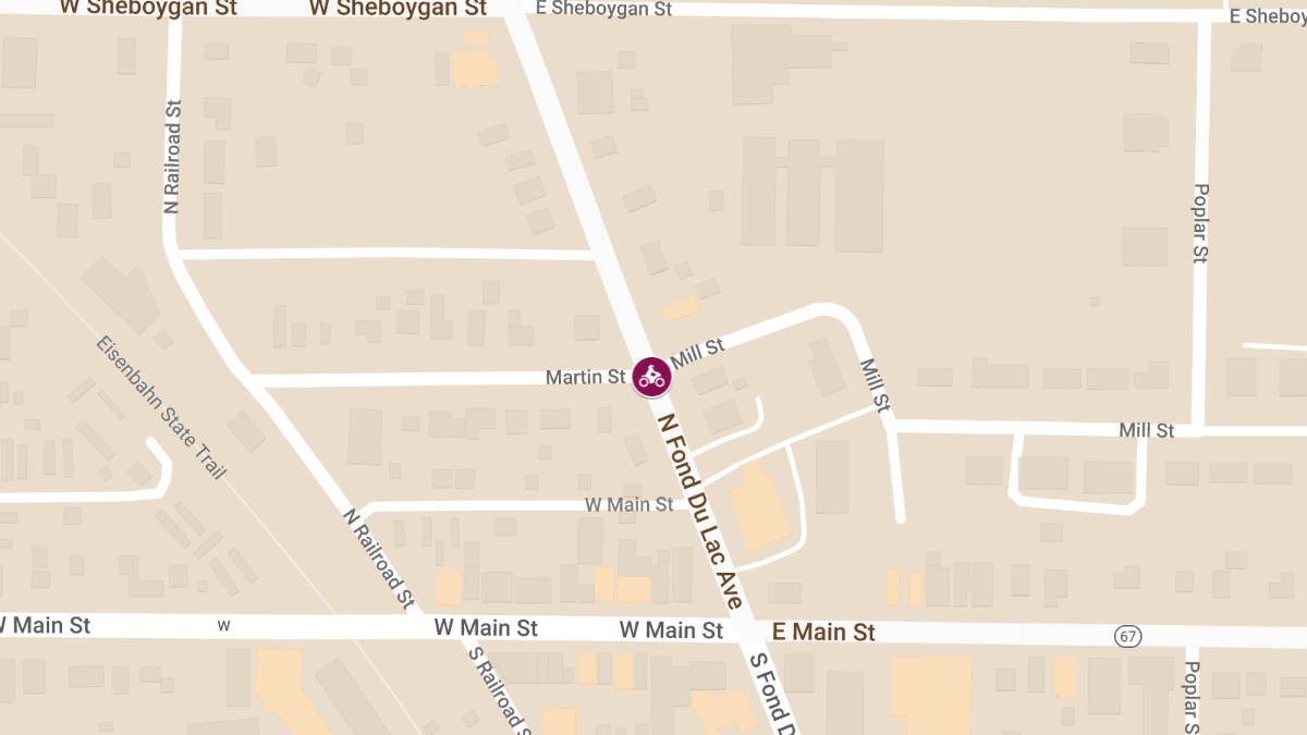 Motorcyclist Injured in Multi-Vehicle Crash at Hwy 67 & Mill St