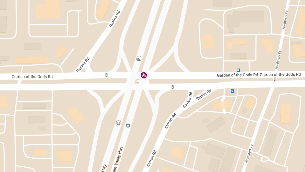 Motorcyclist Killed in Crash at Garden of the Gods and I-25