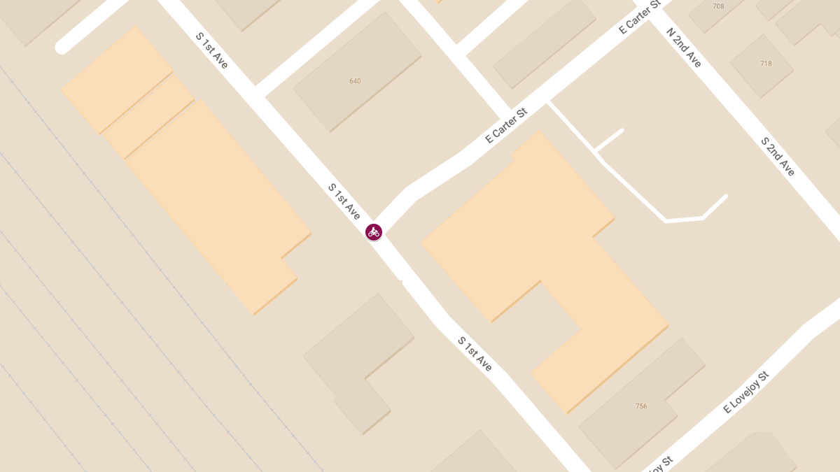 Motorcyclist Seriously Injured in Crash with Pickup Truck at South First Ave & East Carter St