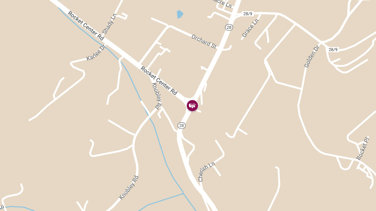 Multi-Vehicle Accident at Frankfort Hwy and Rocket Centre Rd