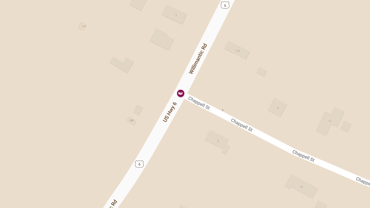 Multi-Vehicle Accident on Willimantic Rd at Chappell St