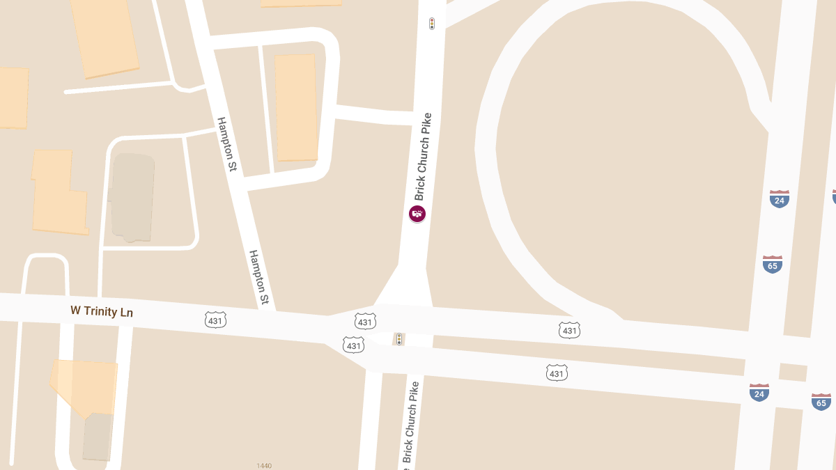 Multi-Vehicle Accident with Injuries at 2200 Brick Church Pike
