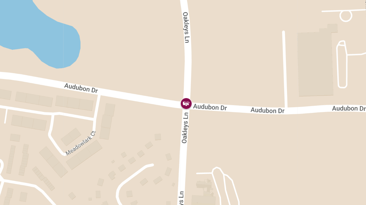 Multi-Vehicle Accident with Injuries at Audubon Dr & Oakleys Ln