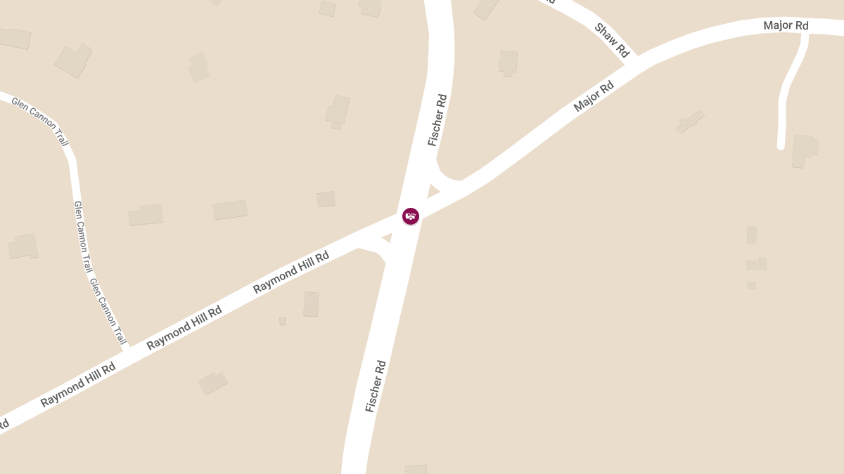 Multi-Vehicle Accident with Injuries at Fischer Rd & Raymond Hill Rd