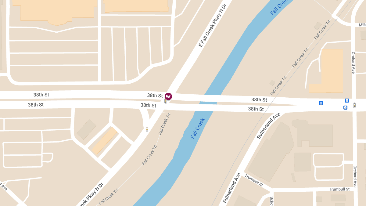 Multi-Vehicle Collision at E 38th St and E Fall Creek Parkway North Dr Causes Injuries