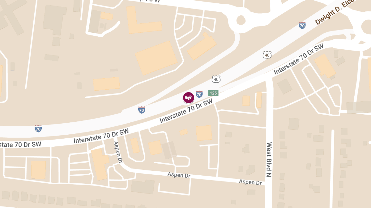 Multi-Vehicle Collision on WB Interstate 70 East of Route Z