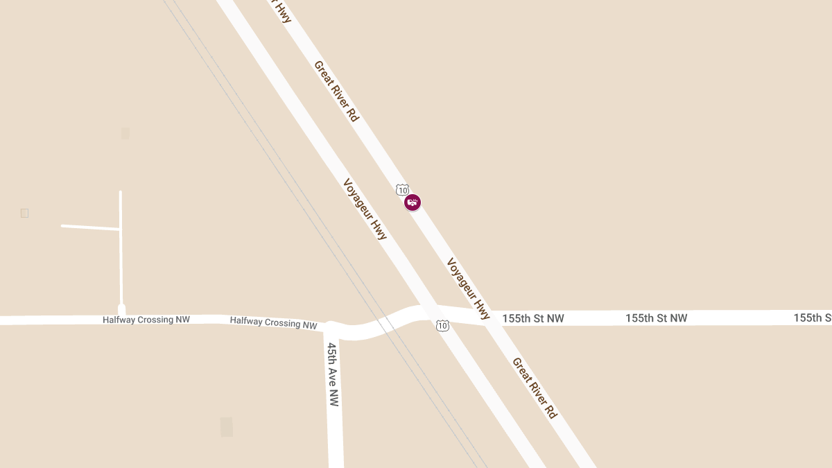 Multi-Vehicle Crash on Hwy 10 Near Halfway Crossing Causes Injuries