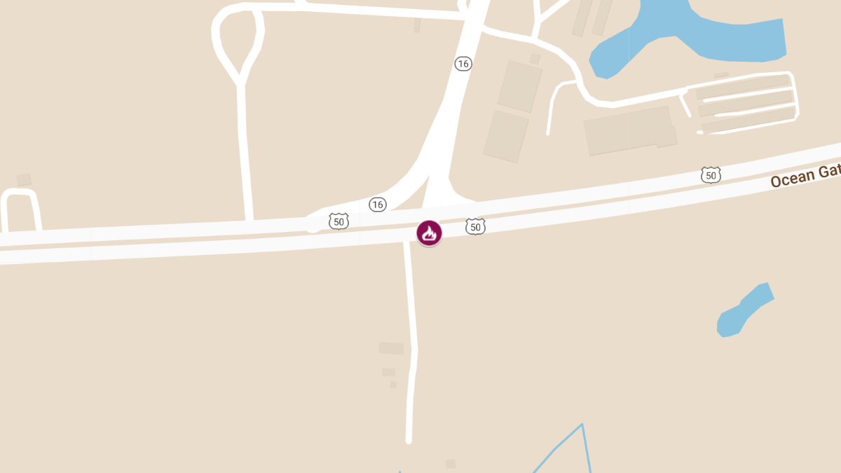 Multi-Vehicle Crash with Entrapment and Fire on Route 50 & Mount Holly