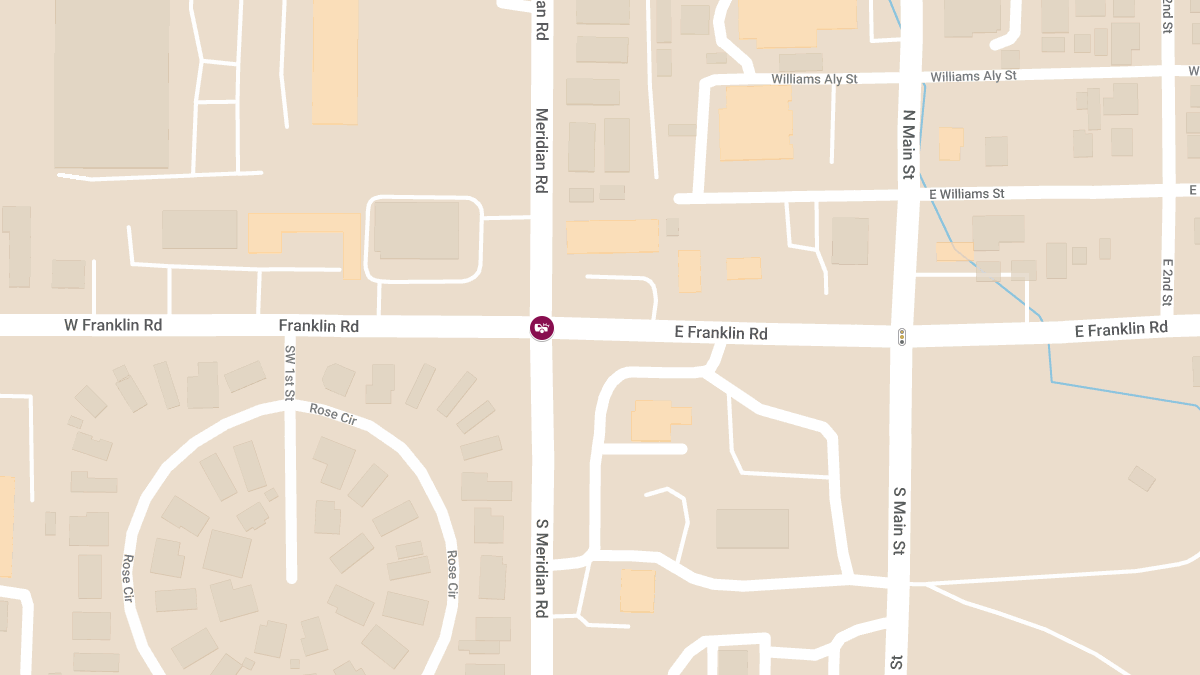 Multi-Vehicle Crash with Injuries at Meridian and Franklin Roads