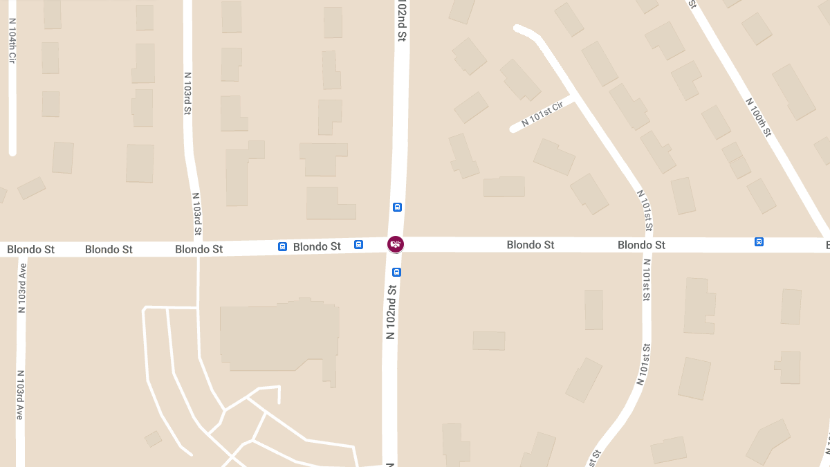 Multi-Vehicle Crash with Injuries at N 102nd St & Blondo St