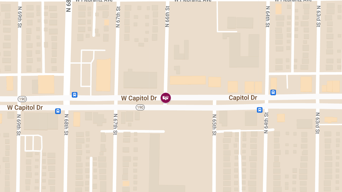 Multiple Injuries in Multi-Vehicle Crash at 66th St & Capitol Dr