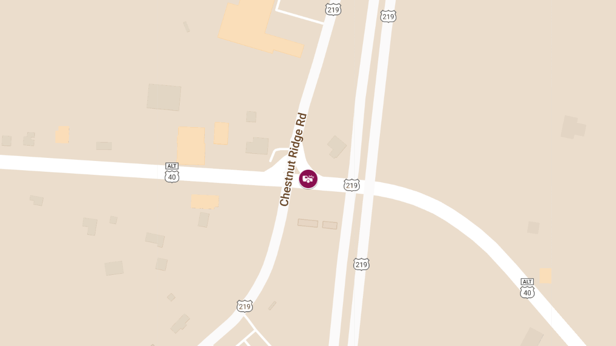 Mutual Aid Responds to Auto Accident on Chestnut Ridge Rd at National Pike