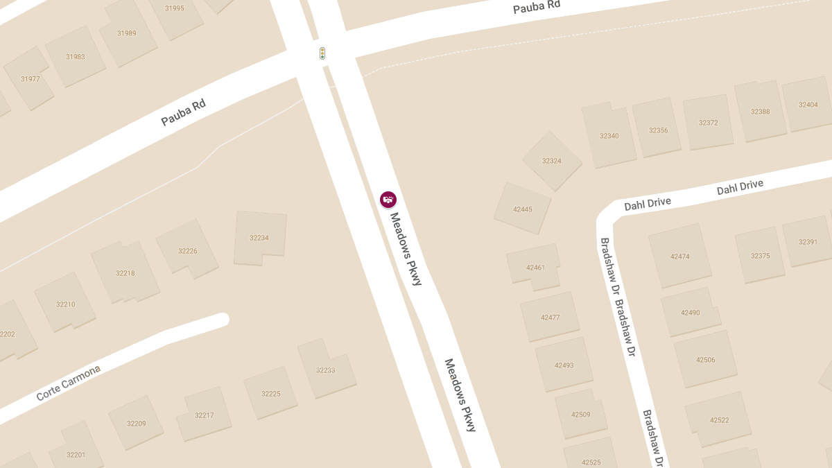 One Injured in Two-Vehicle Collision on Meadows Pkwy