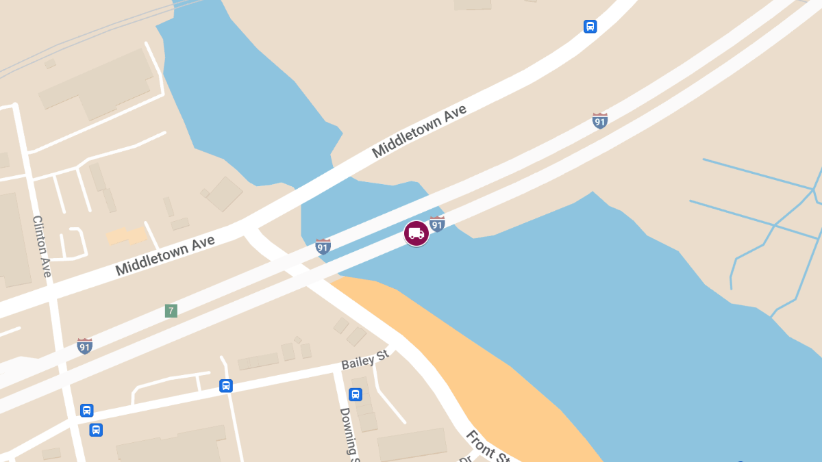 Overturned Box Truck on I-91 SB Between Exits 3 and 2 Causes Lane Closures