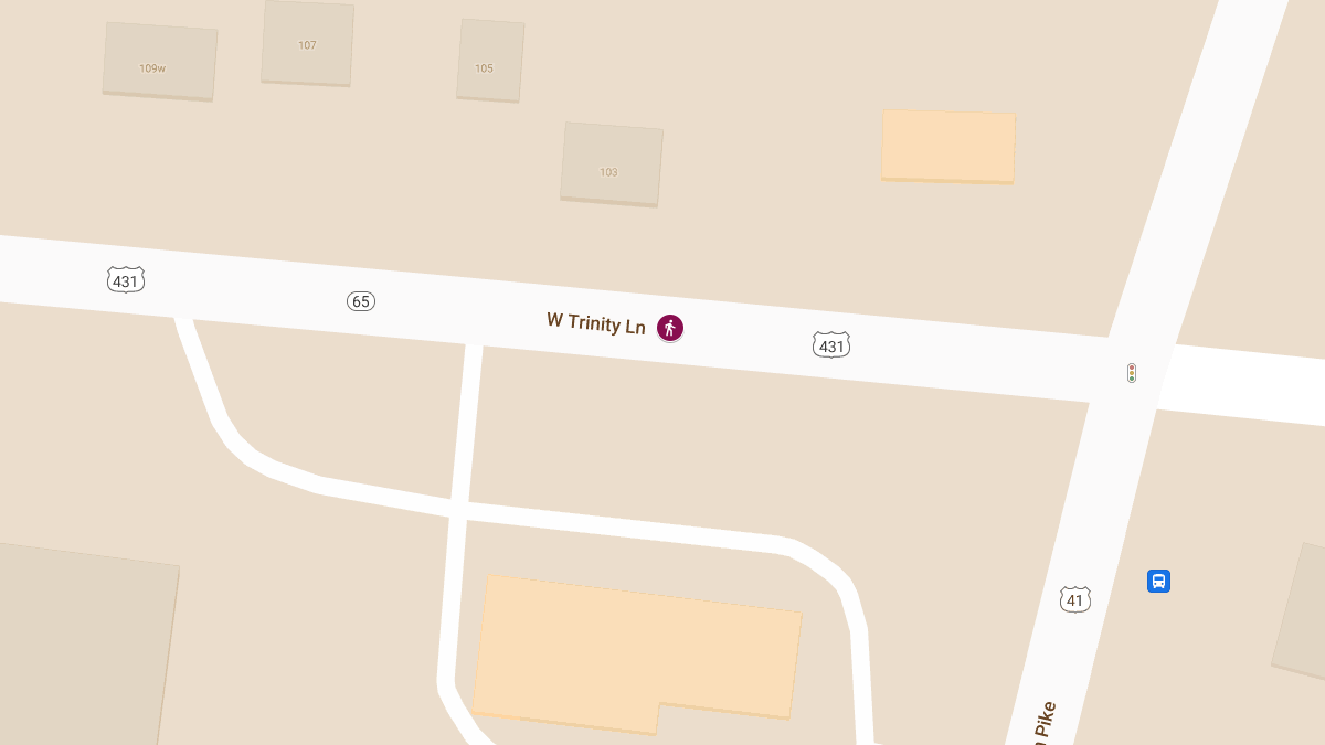 Pedestrian Accident at 100 Block of West Trinity Lane Causes Injuries