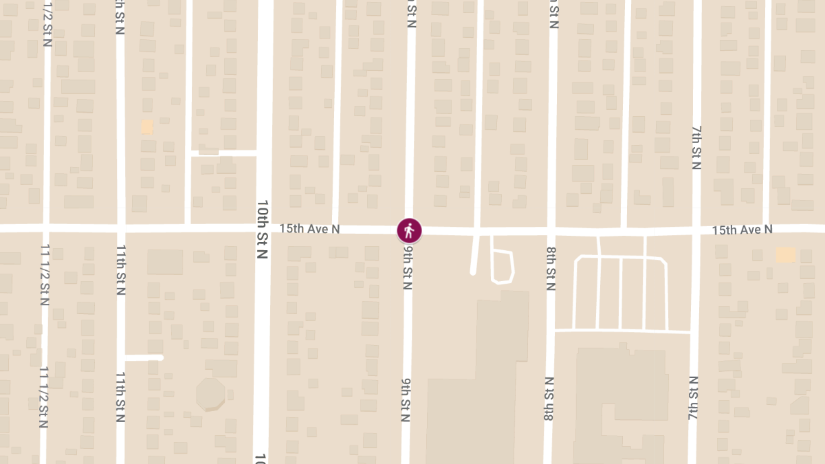 Pedestrian Accident at 9th St N Causes Injuries