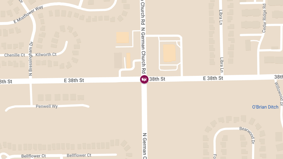 Pedestrian Accident at E 38th St & N German Church Rd