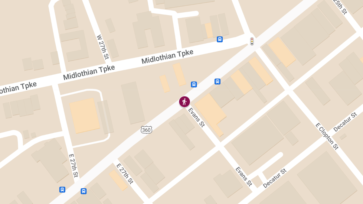 Pedestrian Accident at Evans St & Hull St Causes Injuries
