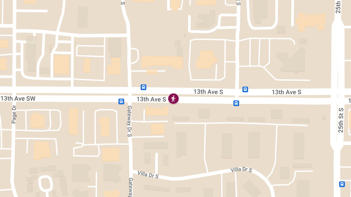 Pedestrian Accident on 13th Ave S Causes Injuries