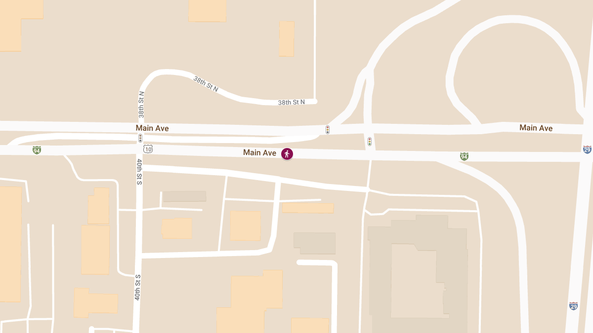 Pedestrian Accident on 3800 Block of Main Ave Causes Injuries