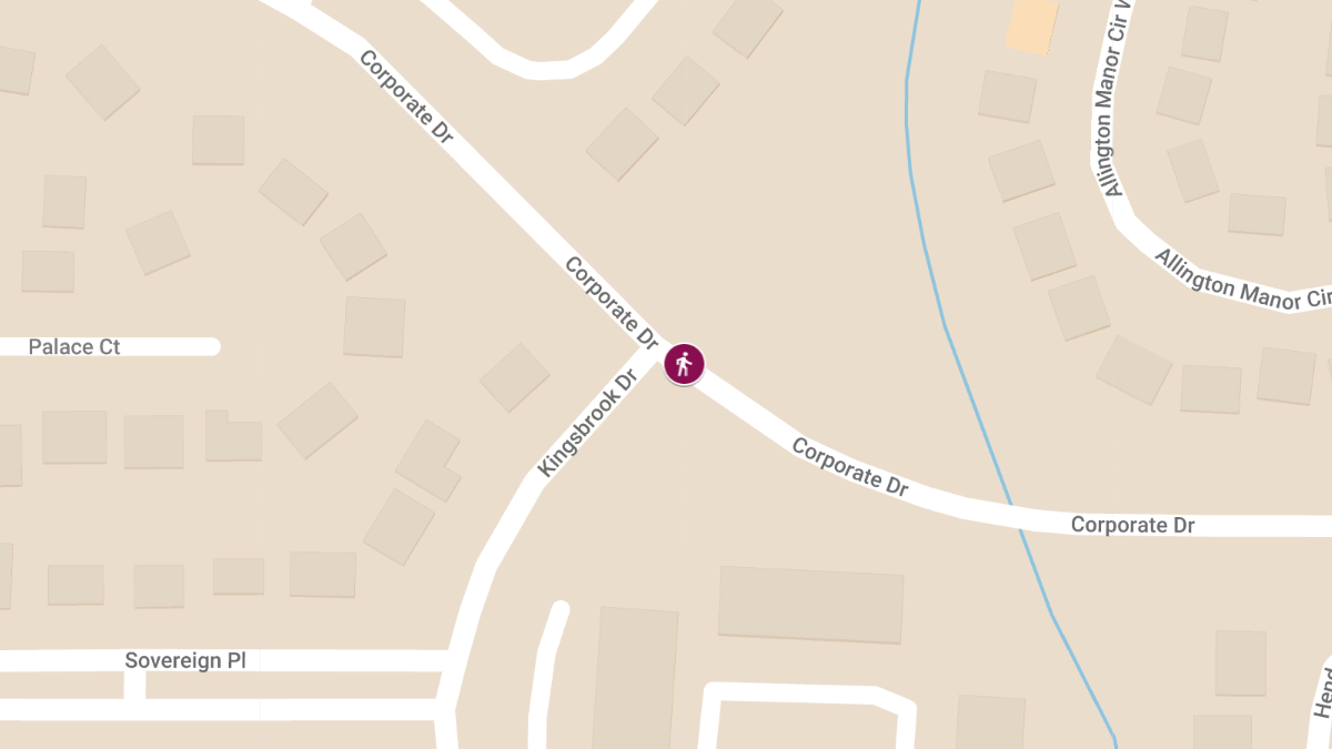 Pedestrian Crash on Corporate Drive Causes Injuries