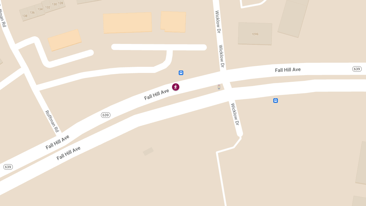 Pedestrian Critically Injured in Accident on Fall Hill Ave