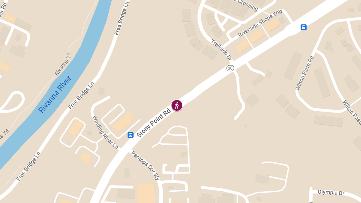 Pedestrian Fatality in Crash on Stony Point Rd