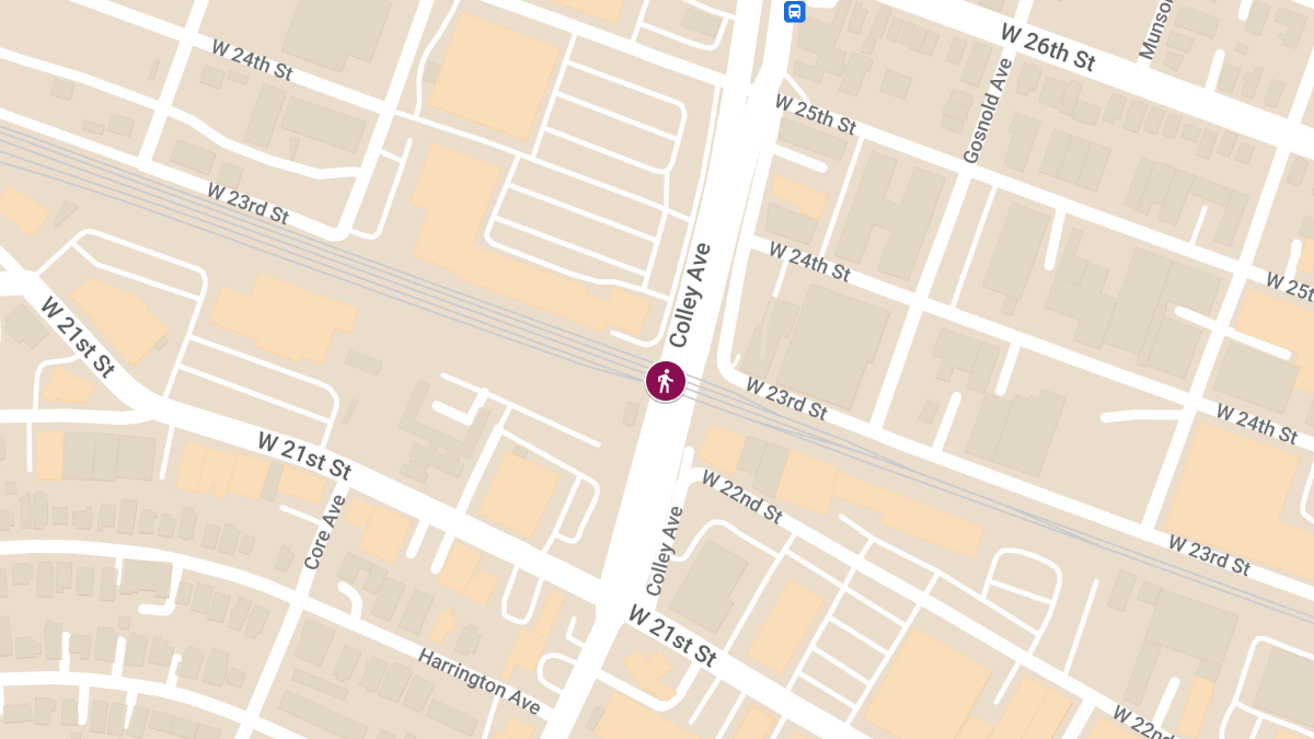 Pedestrian Fatality on Colley Ave