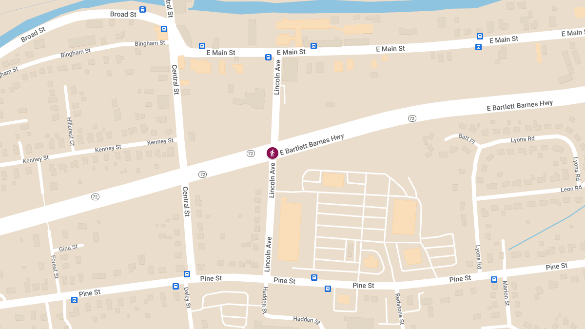 Pedestrian Fatally Struck by Vehicle at Barnes Hwy & Lincoln Ave