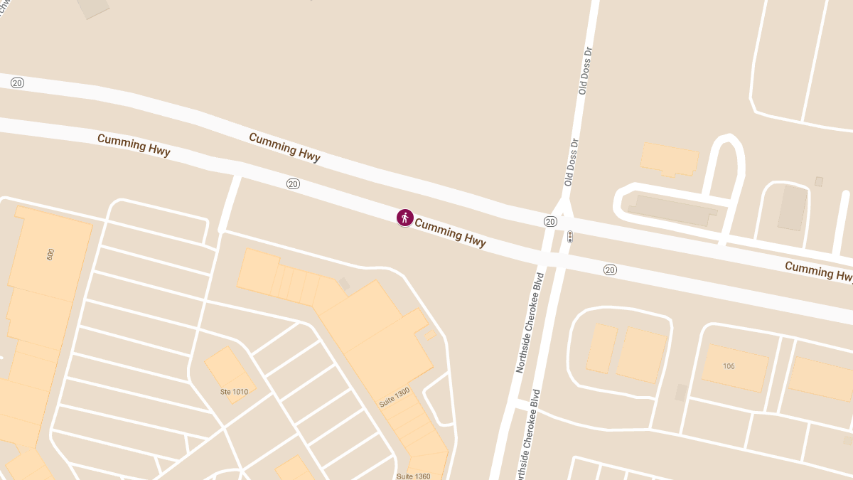 Pedestrian Fatally Struck in Hit-and-Run Crash on Cumming Highway