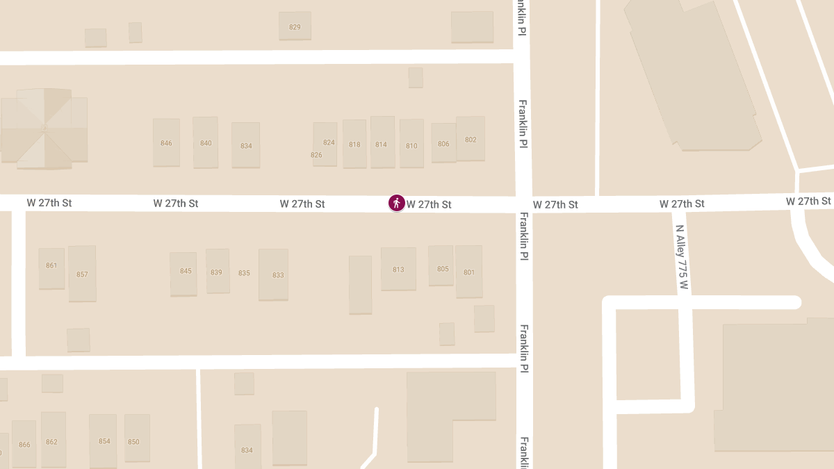 Pedestrian Injured in Accident on W 27th St