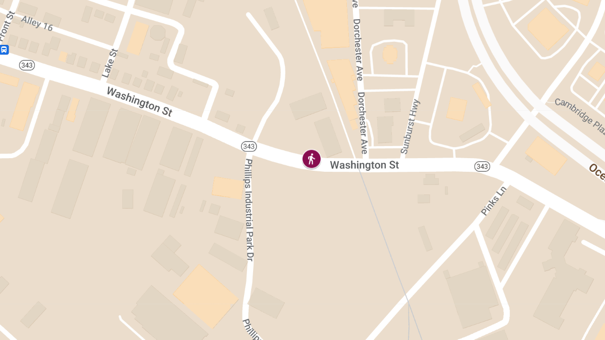 Pedestrian Injured in Crash Near 1 Washington St