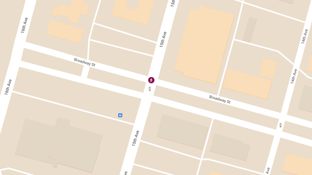 Pedestrian Injured in Crash at 15th Ave & Broadway