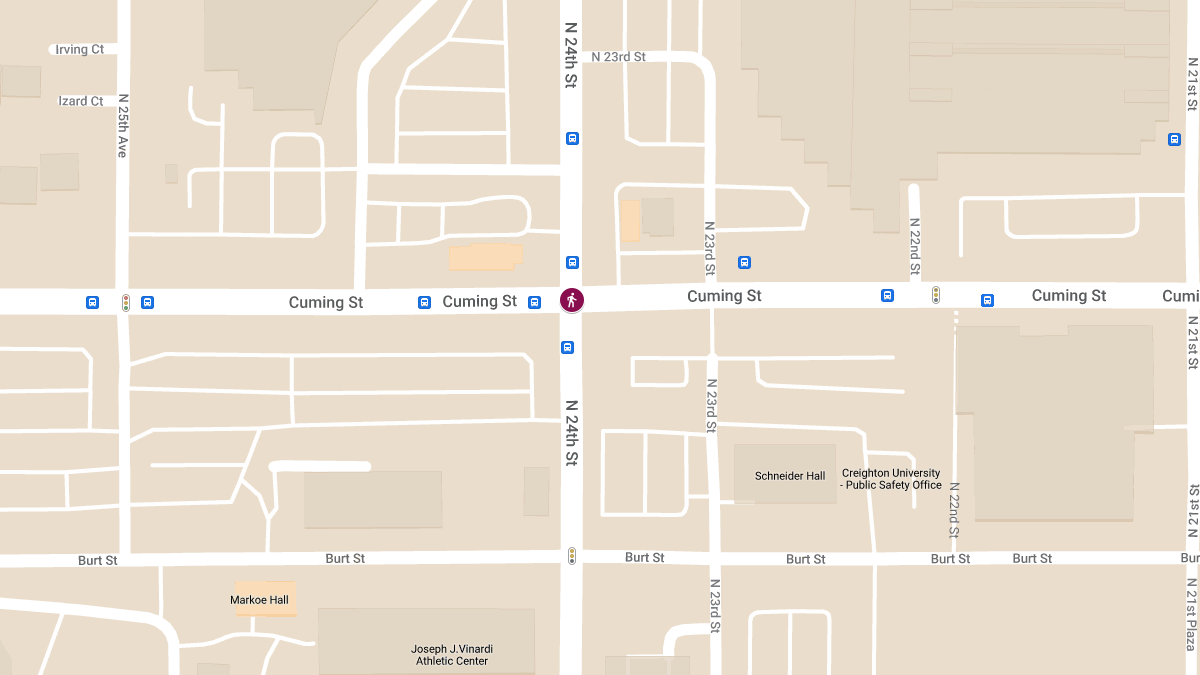 Pedestrian Injured in Hit-and-Run at 24th St & Cuming St