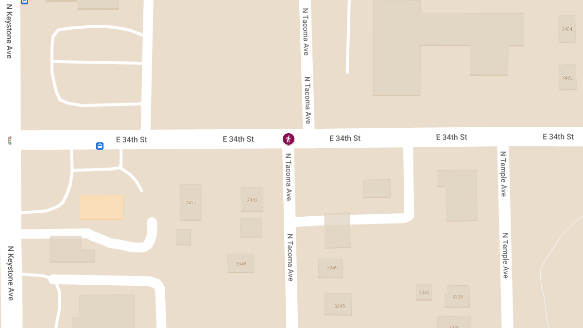 Pedestrian Injured in Hit-and-Run at E 34th St & N Tacoma Ave