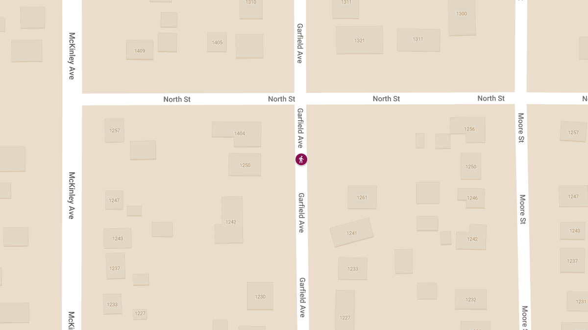 Pedestrian Injured in Traffic Accident on Garfield Ave