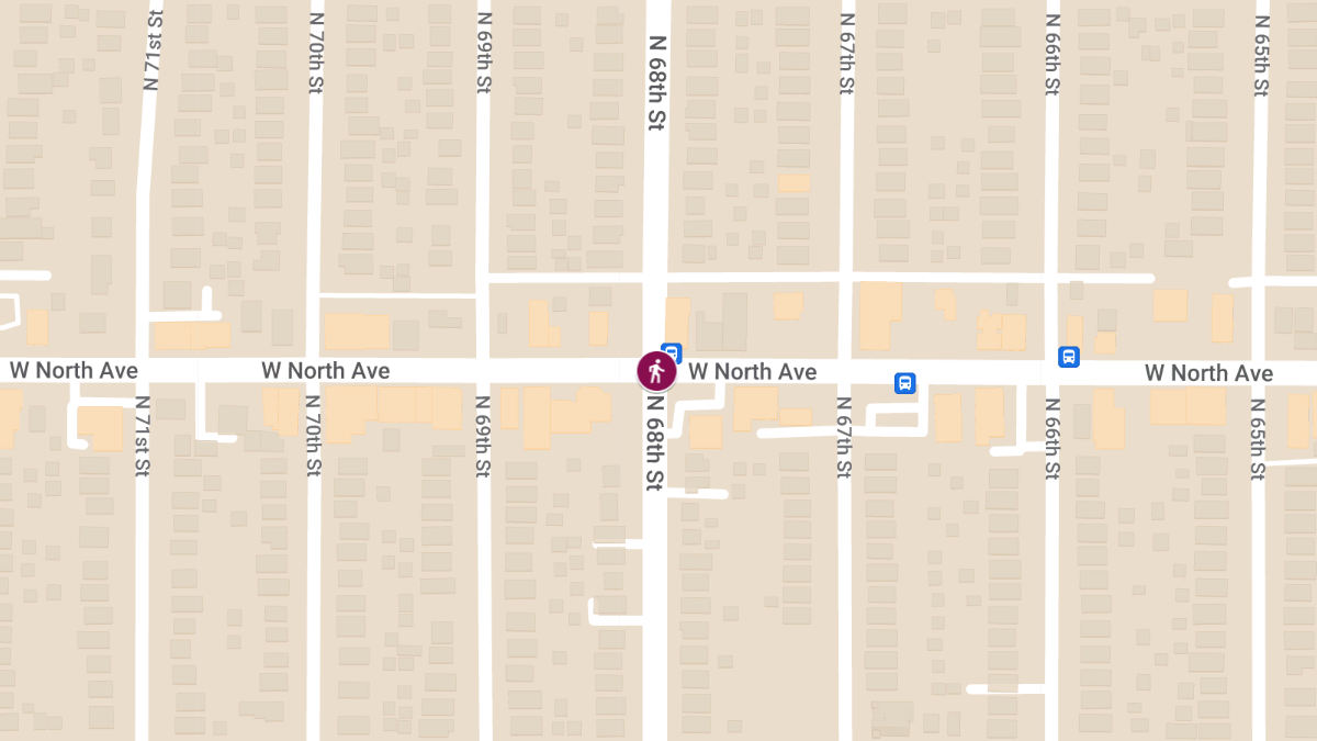 Pedestrian Injured in Truck Collision at 68th St & North Ave