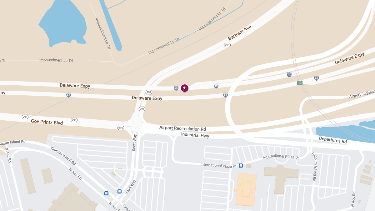 Pedestrian Killed in I-95 SB Collision Near Philadelphia International Airport