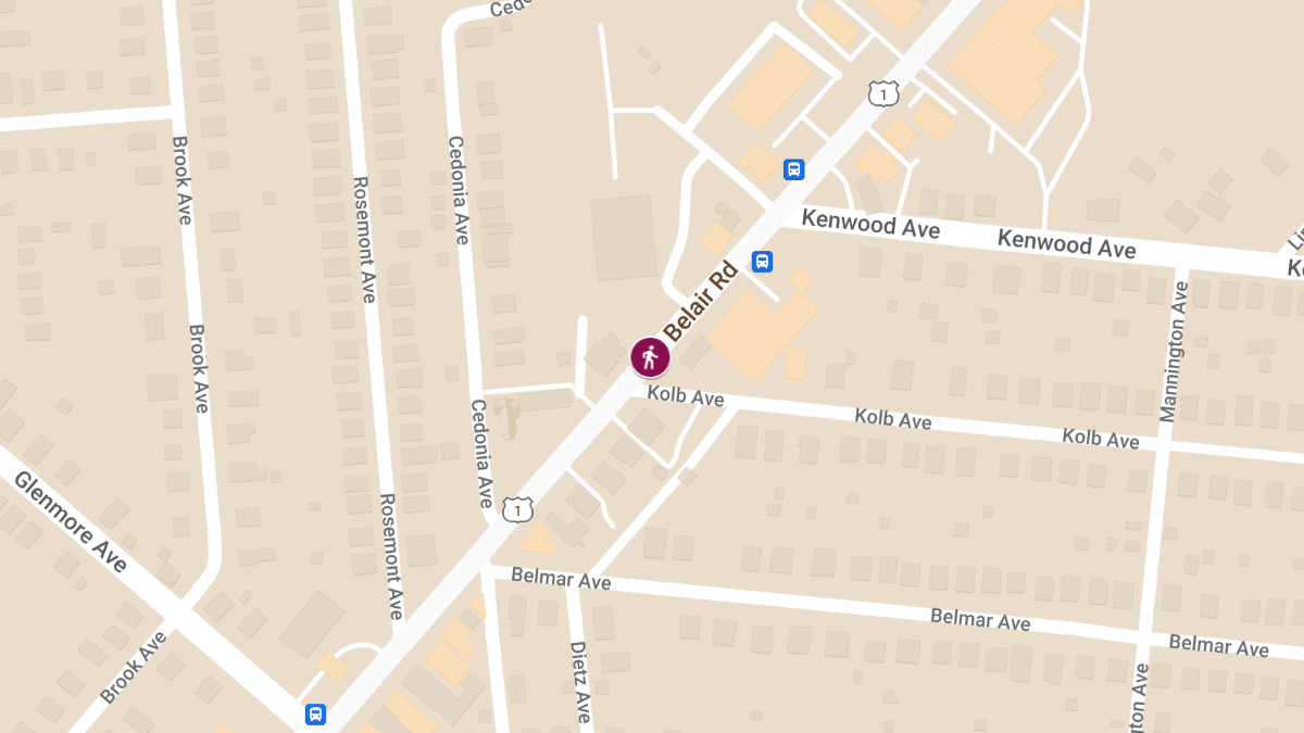 Pedestrian Killed in Vehicle Collision on 6600 Block of Belair Rd