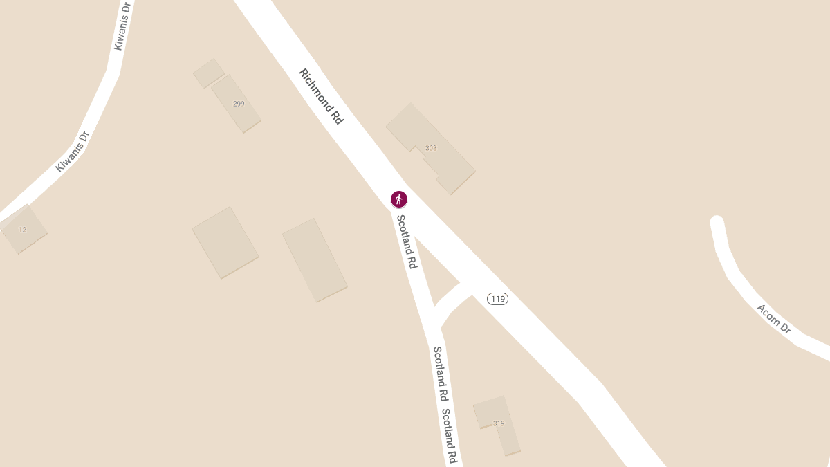 Pedestrian Seriously Injured in Accident at Richmond Rd and Scotland Rd