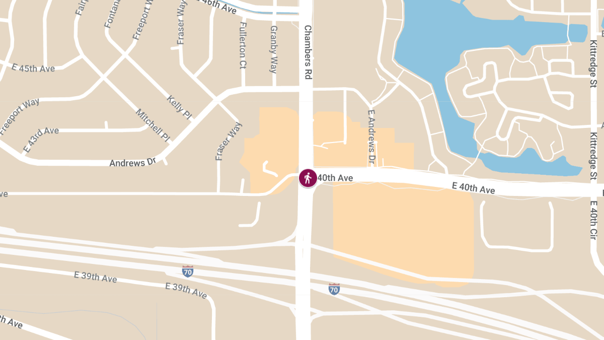 Pedestrian Seriously Injured in Crash at 40th Ave & Chambers Rd