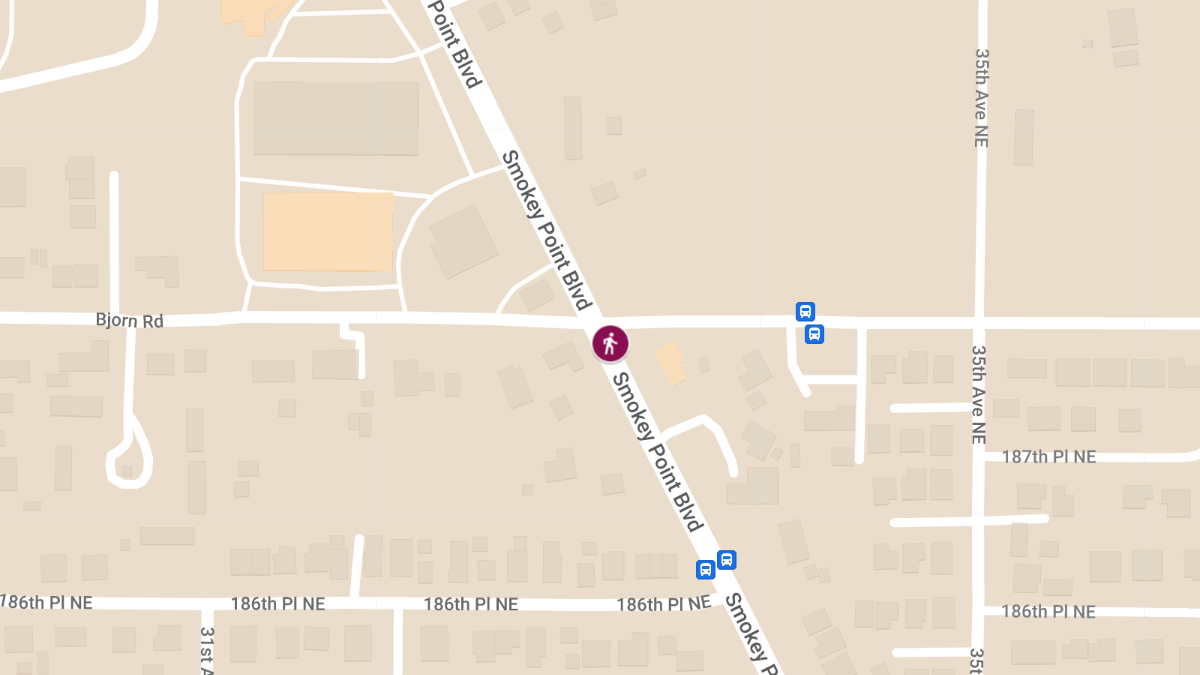 Pedestrian Seriously Injured in Crash on Smokey Point Blvd